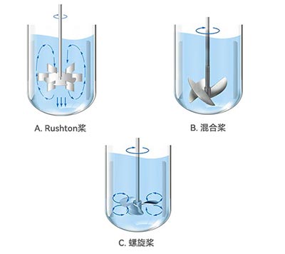 Kaiyun.com发酵罐不同类型桨叶