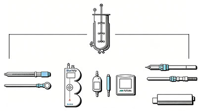 发酵罐传感器示意图 发酵罐传感器示意图